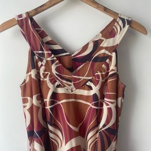 BANANA REPUBLIC Dress - Cream, Camel, Pink 0 Petite